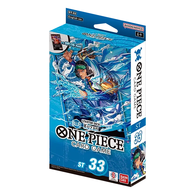 One Piece Card Game ST-33 BLUE Kuzan starter deck box