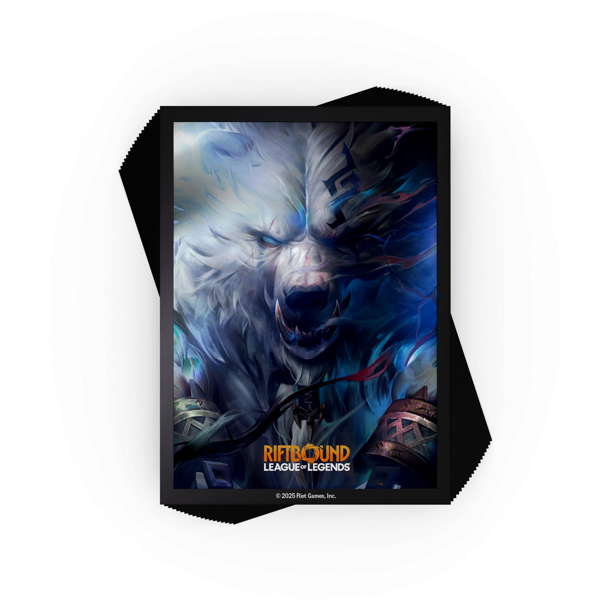 Riftbound: League of Legends TCG Origins Volibear art sleeves, 100 count