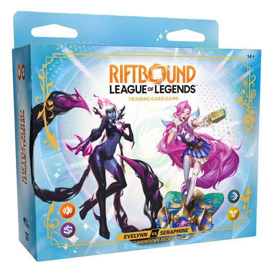 Riftbound Radiance Evelynn vs Seraphine Showdown Set