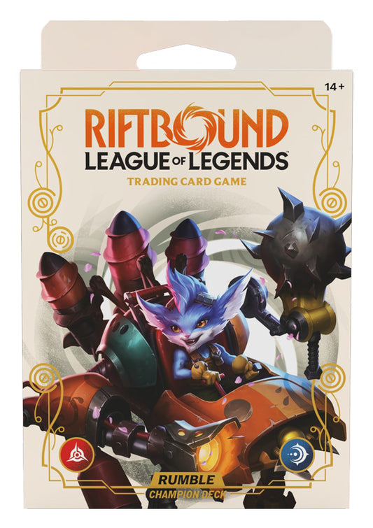 Riftbound Spiritforged Rumble starter deck