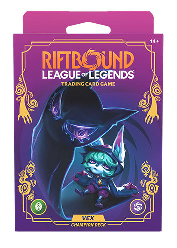 Riftbound Unleashed Vex starter deck