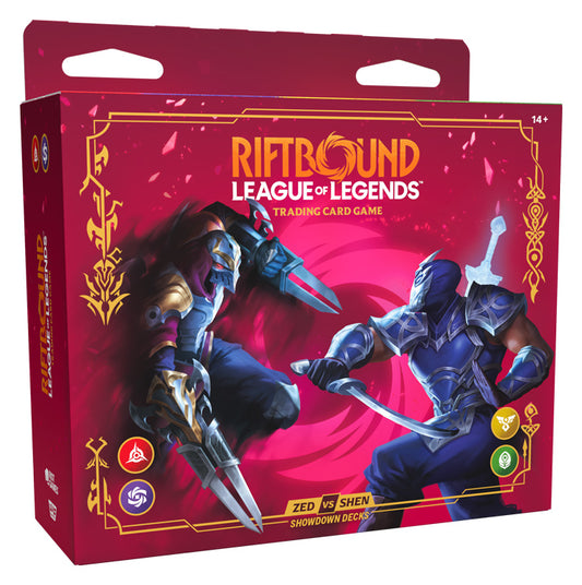 Riftbound Vendetta Zed vs Shen Showdown Set